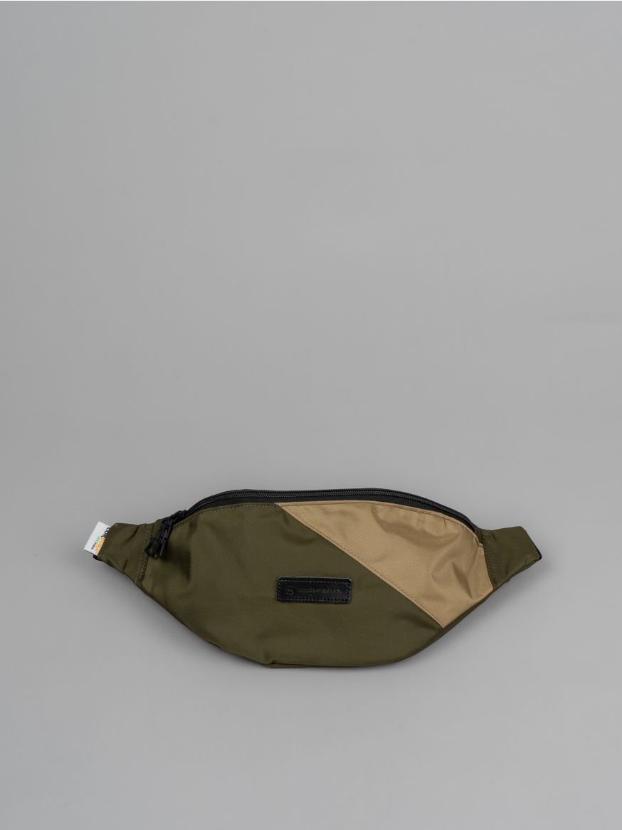 Master-Piece Slant Waist Bag - Khaki