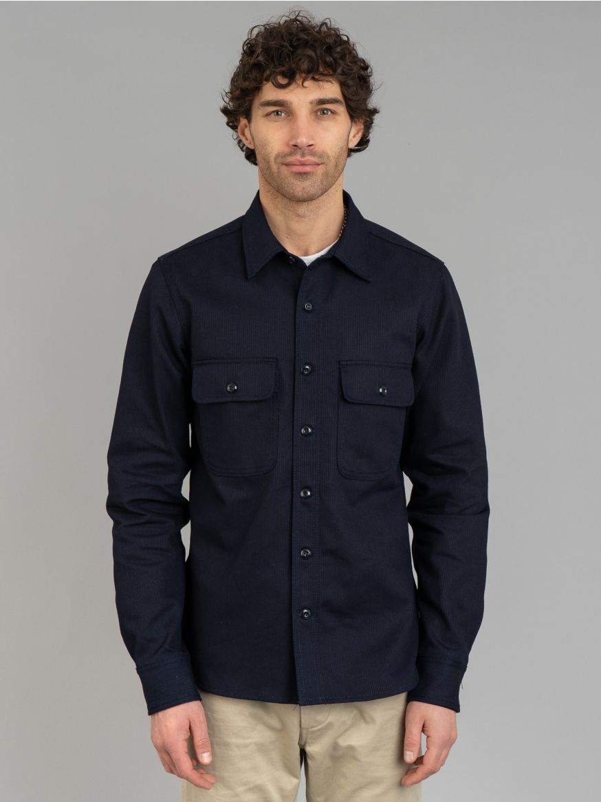 Rogue Territory Field Shirt - Indigo Whipcord