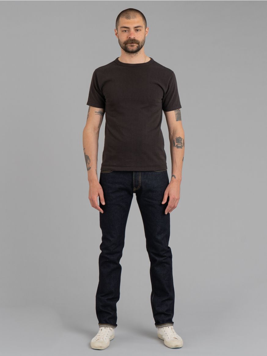 Iron Heart IH-777SBR-14 Broken Twill Selvedge Jeans - Slim Tapered