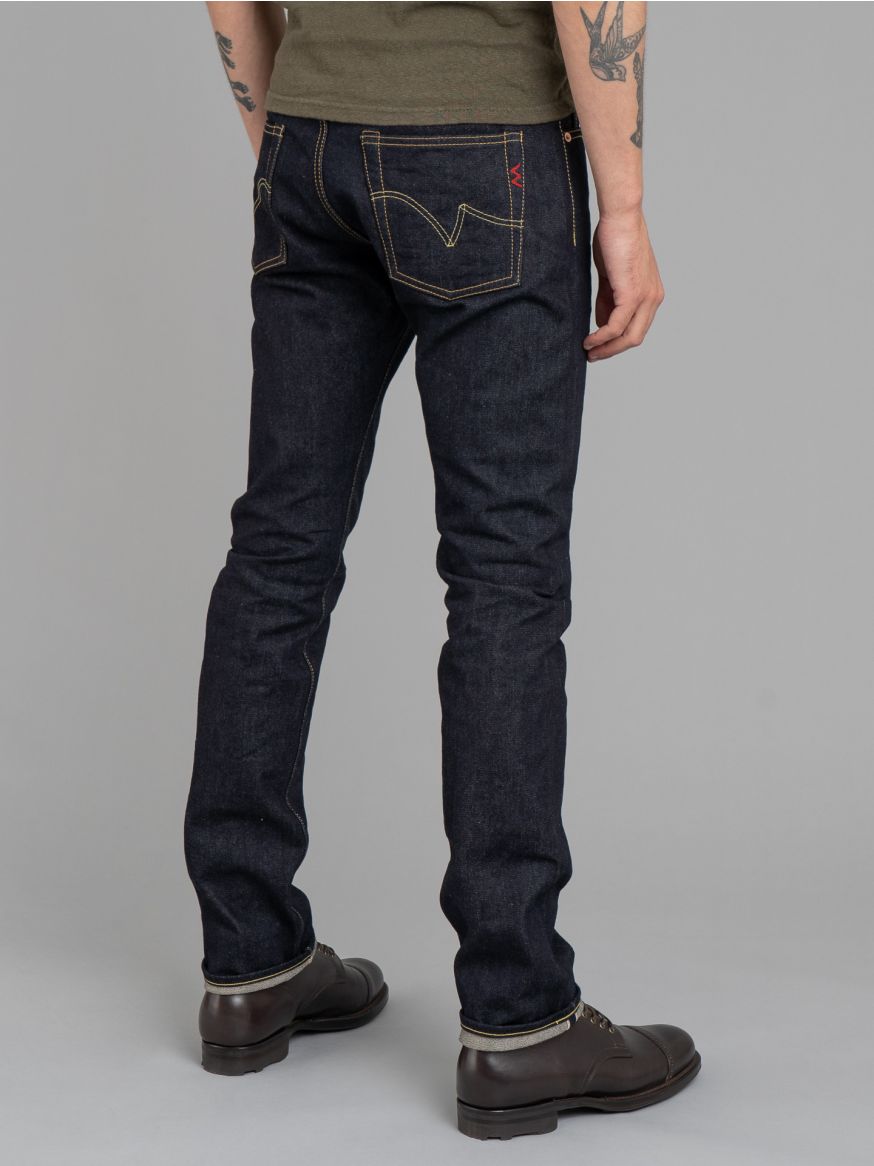 Iron Heart IH-555SBR-14 Broken Twill Selvedge Jeans - Super Slim