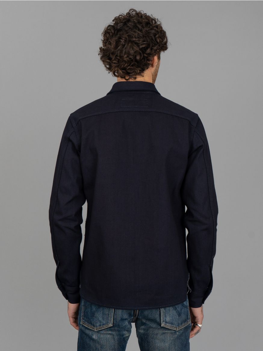 Rogue Territory Indigo Selvedge Canvas Work Shirt