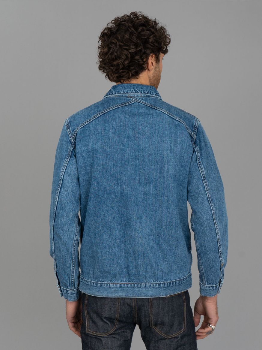 3sixteen Stonewashed Type III Denim Jacket - Indigo