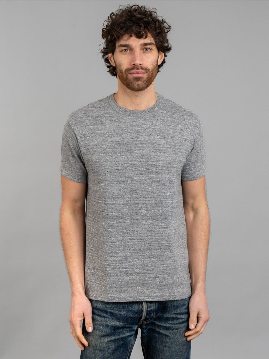 The Real McCoy’s Loopwheeled Athletic T-Shirt - Grey