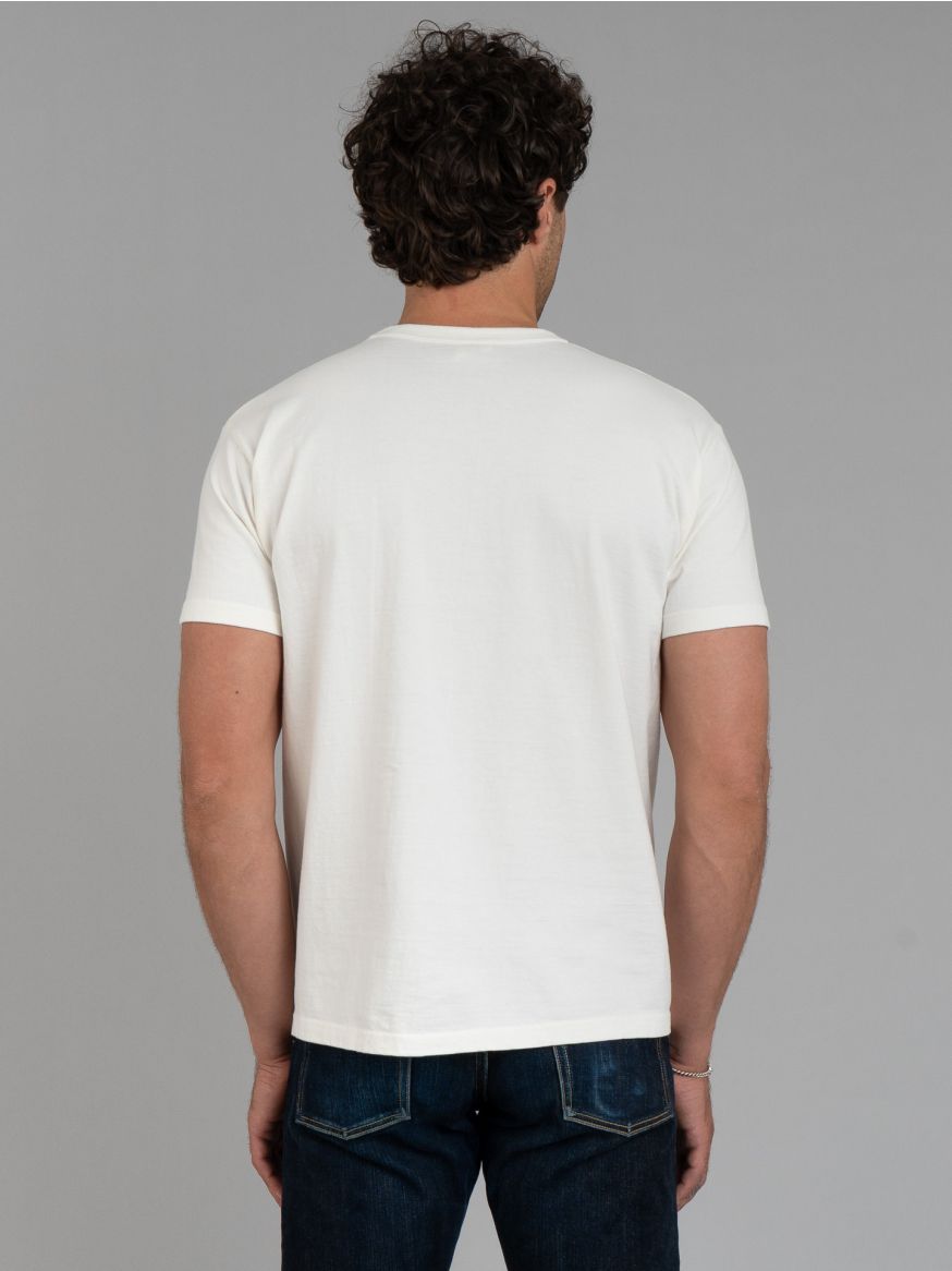 Samurai Solid Plain T-Shirt - White