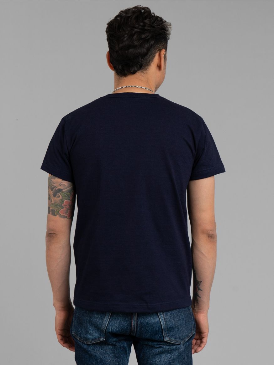 3sixteen Rinsed Heavyweight T Shirt - Indigo (2 Pack)