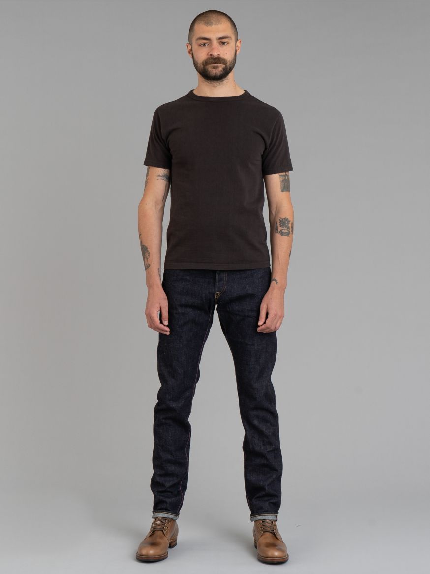 Momotaro 0605-13 13oz Indigo Jeans - Relaxed Tapered