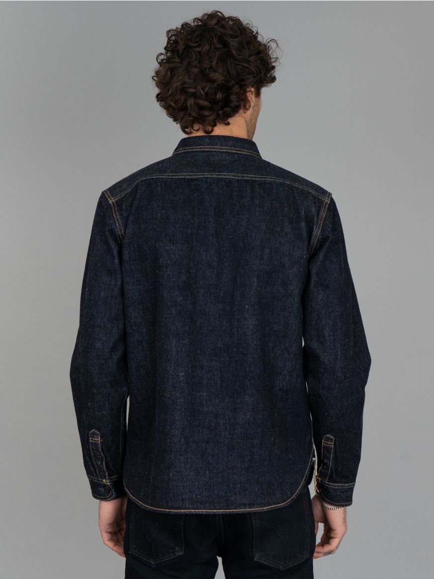 Studio D'Artisan 14oz Selvedge Denim Work Shirt