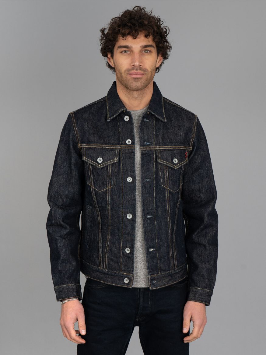 Iron Heart 21oz Trucker Jacket Modified Type III - Indigo