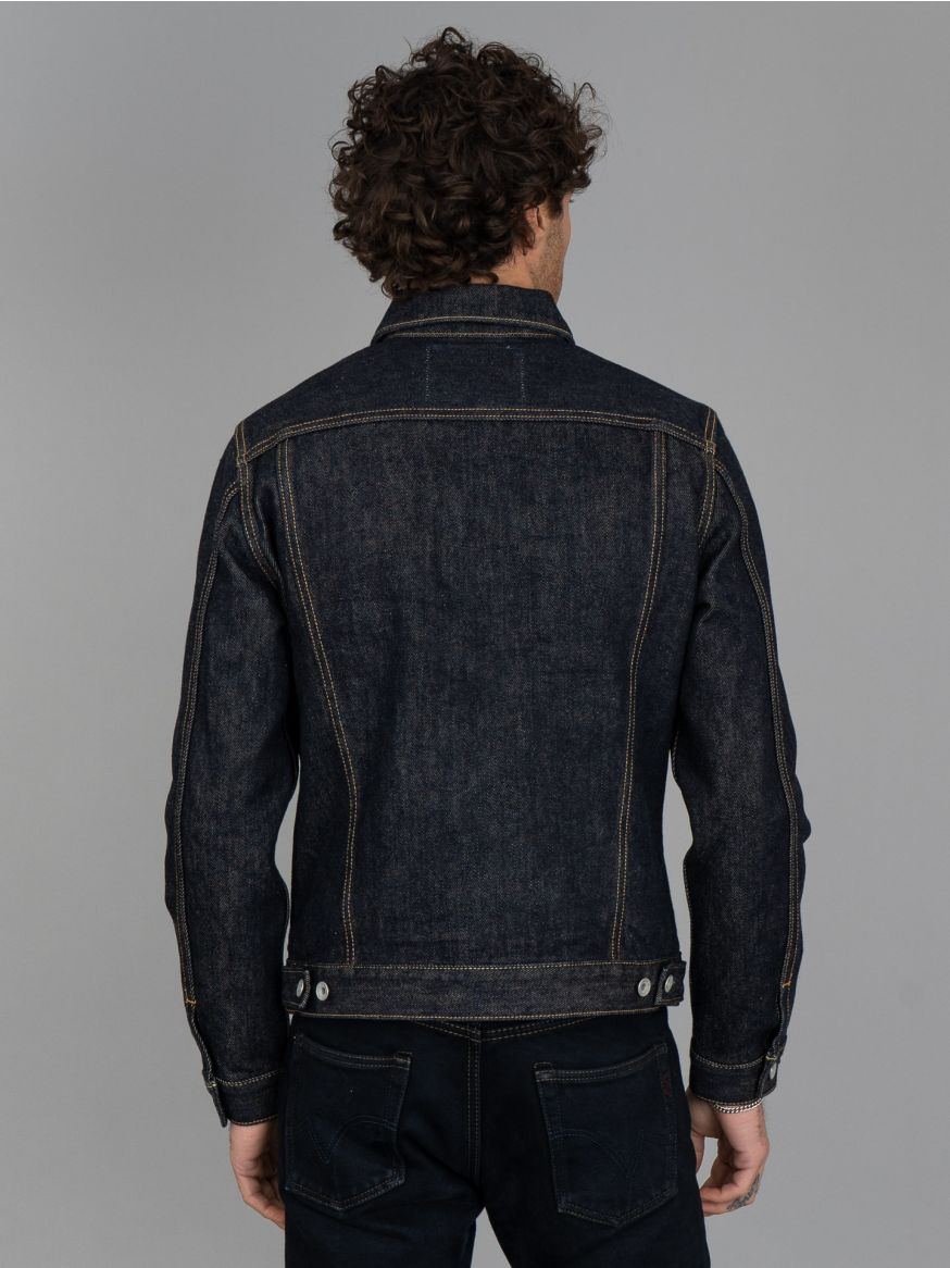 Iron Heart 21oz Trucker Jacket Modified Type III - Indigo