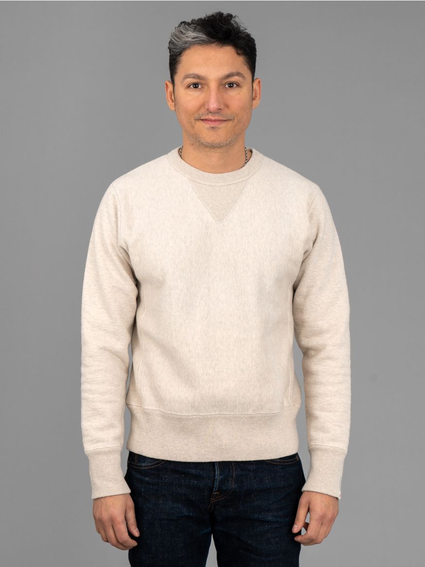 UES Puca Purcara Loopwheeled Sweatshirt - Oatmeal