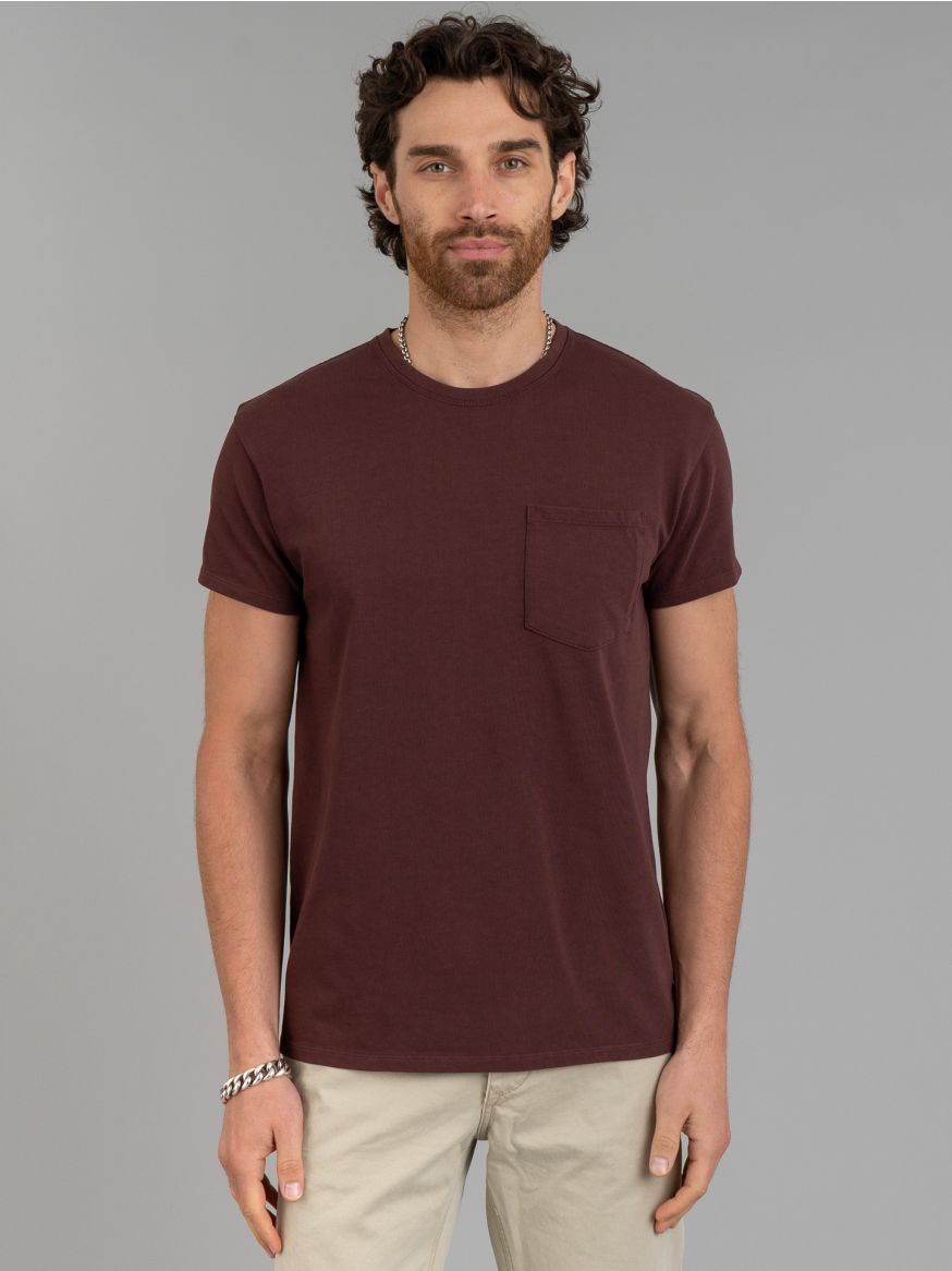 Indigofera Wilson T Shirt - Crimson Dusk