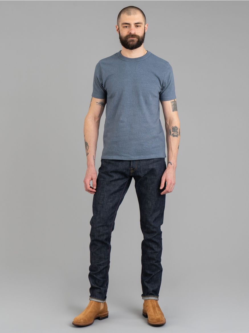 Momotaro 0405-40 14.7oz Legacy Denim Jeans - High Tapered