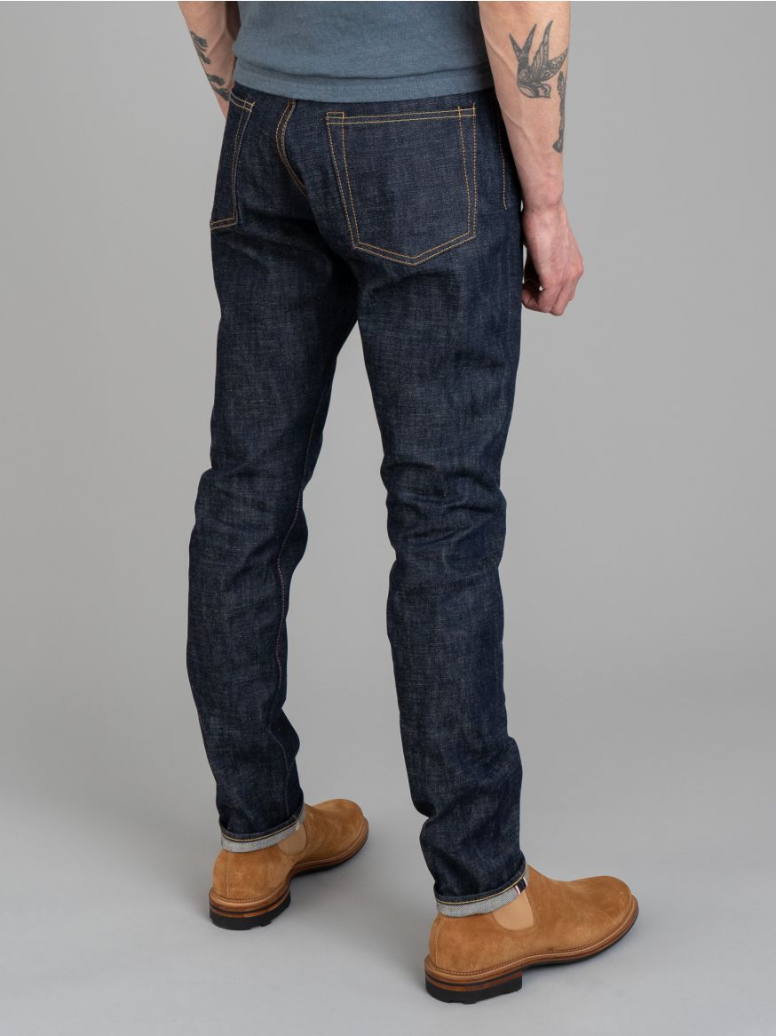 Momotaro 0405-40 14.7oz Legacy Denim Jeans - High Tapered