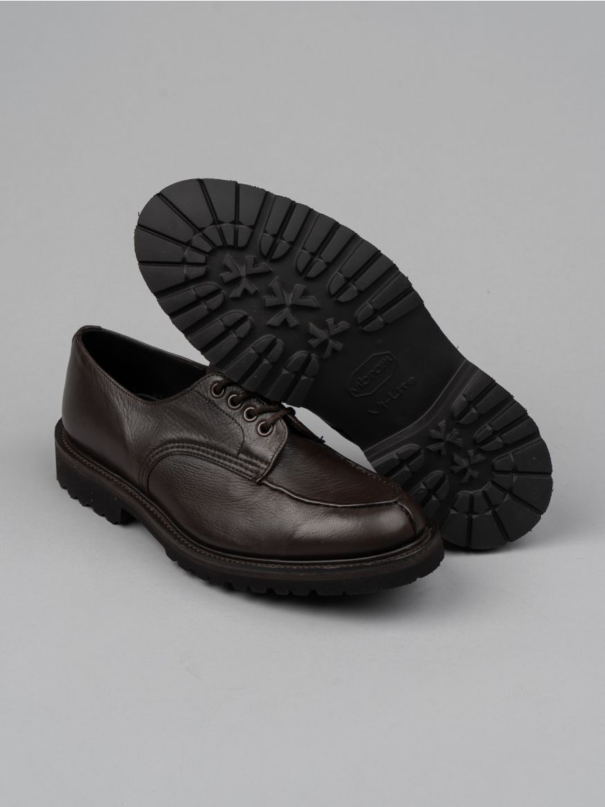 Tricker's Kilsby Derby - Espresso Olivvia Deerskin - 4497