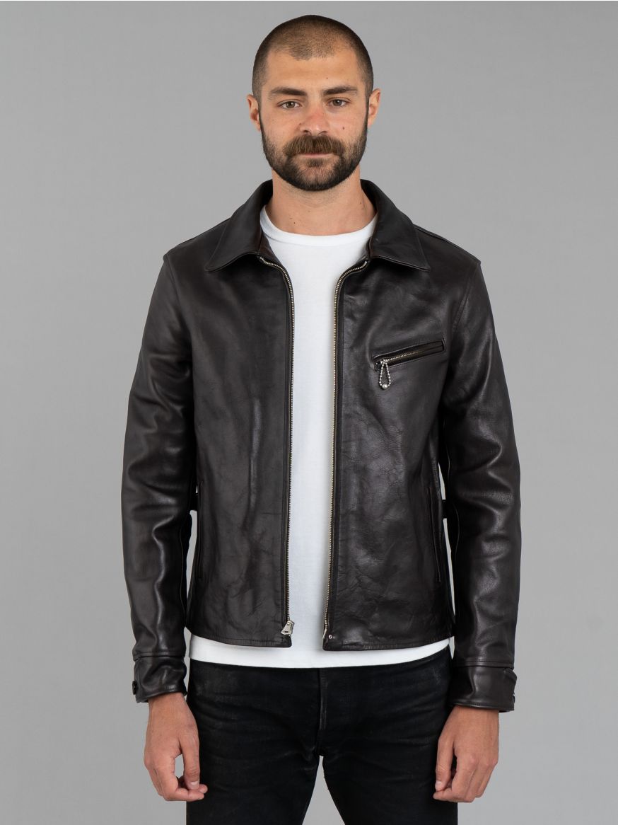 Fine Creek Leathers Top Field Horsehide Jacket