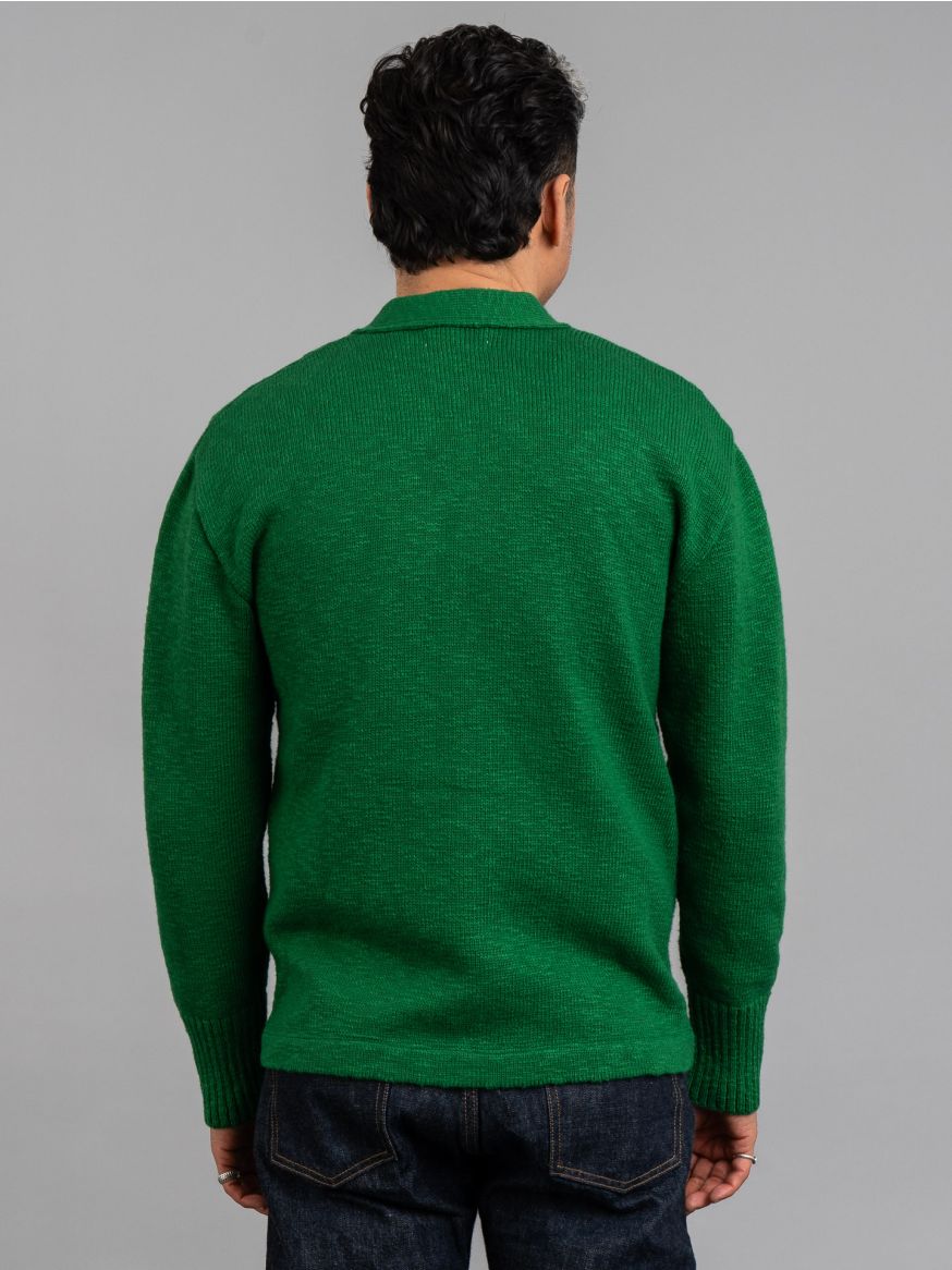 The Real McCoy’s Summer Cardigan - Green