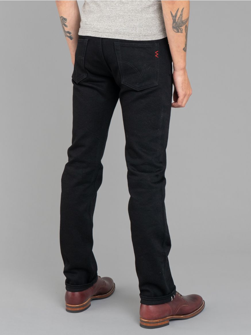 Iron Heart 21oz Superblack Selvedge Jeans IH-666S-SBG - Slim Straight