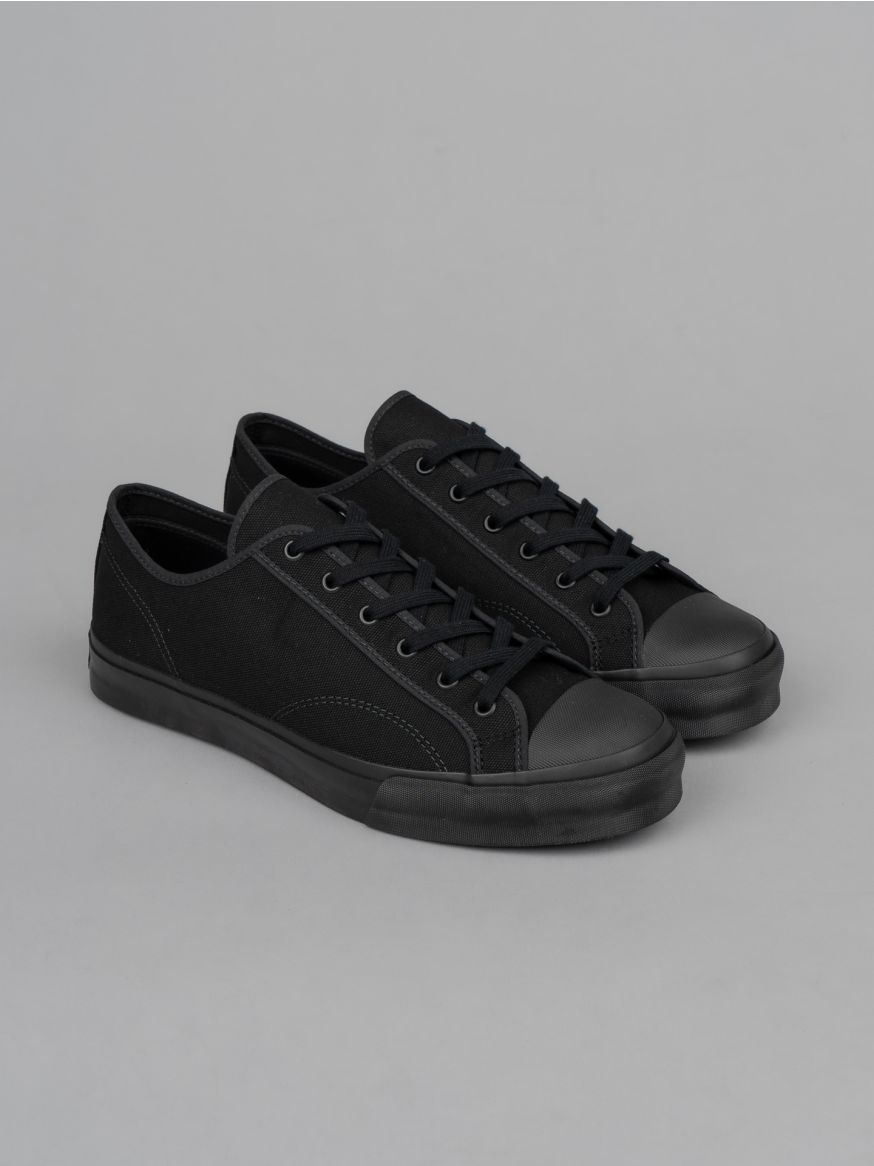 Moonstar Low Top Trainer - Black Mono