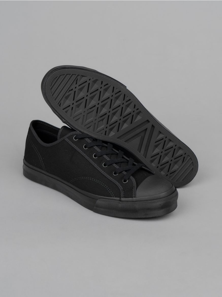 Moonstar Low Top Trainer - Black Mono