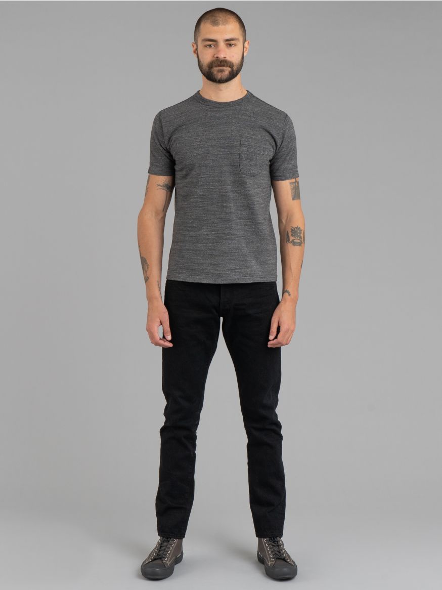 Studio D'Artisan Kurozome Black Selvedge Jeans - Relaxed Tapered