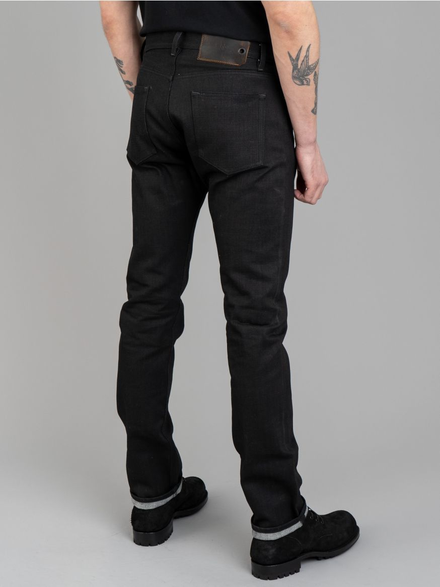 Schaeffer's Garment Hotel 103 Tall Rise Paloma Indigo Jeans – Black Coated - Slim Straight