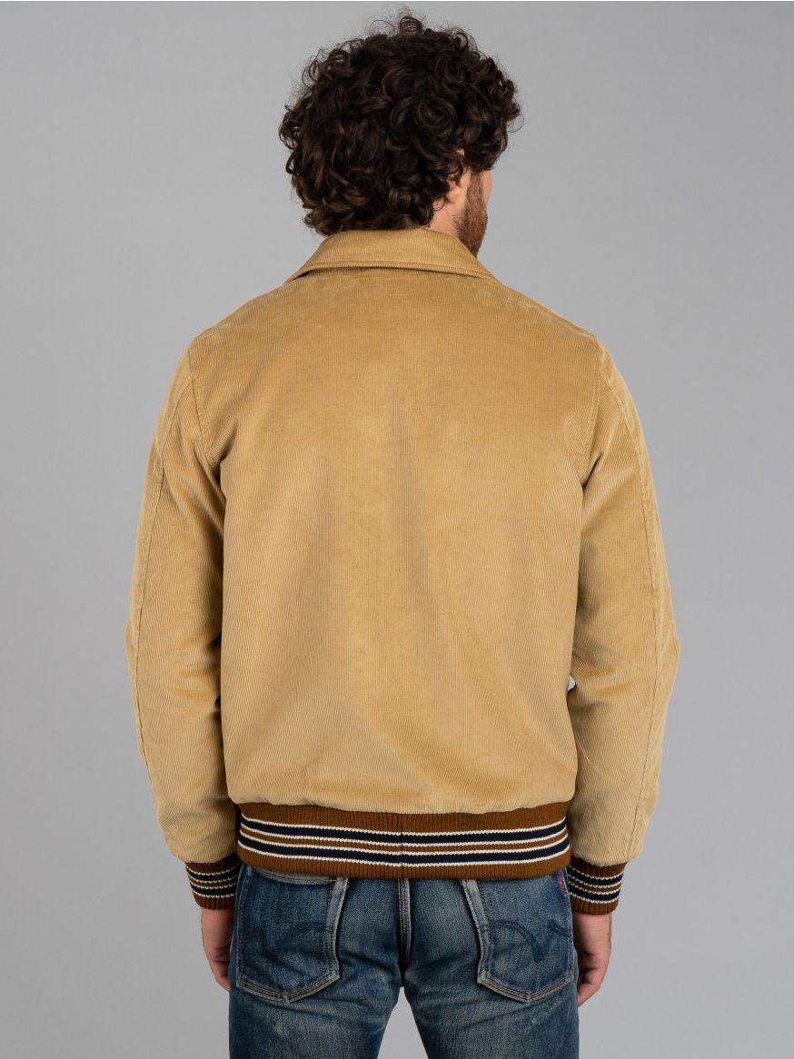 Dehen Athletic Team Jacket - Fawn Corduroy