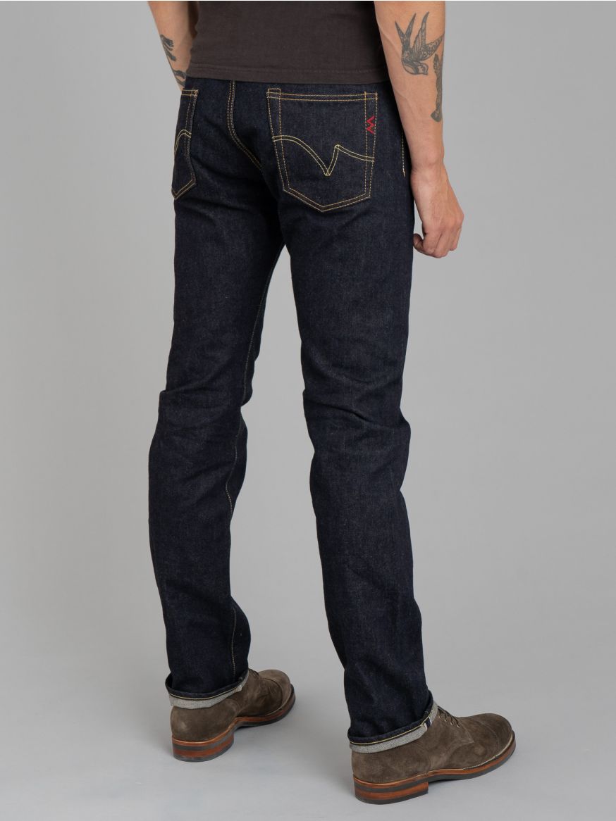 Iron Heart 14oz Indigo Selvedge Jeans IH-666S-142 - Slim Straight