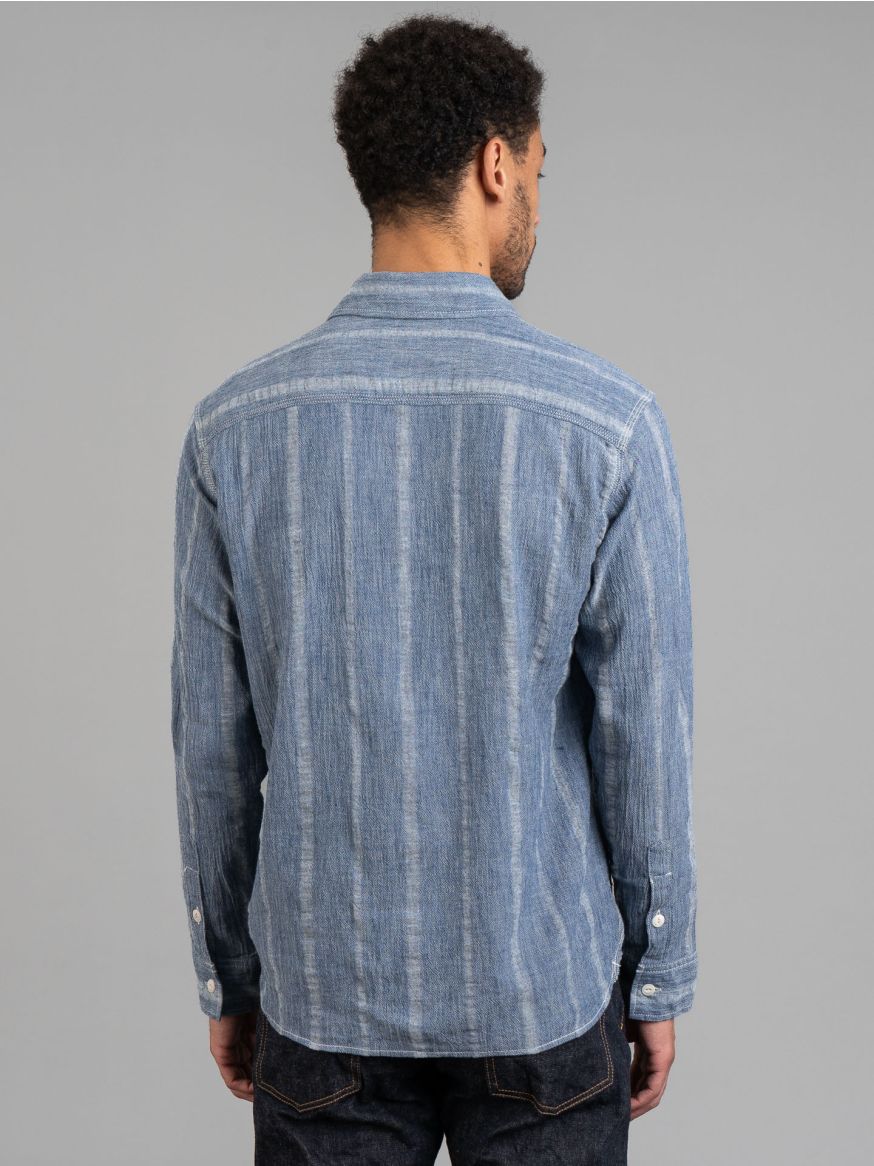 UES Twisted Yarn Akiha Shirt - Chambray