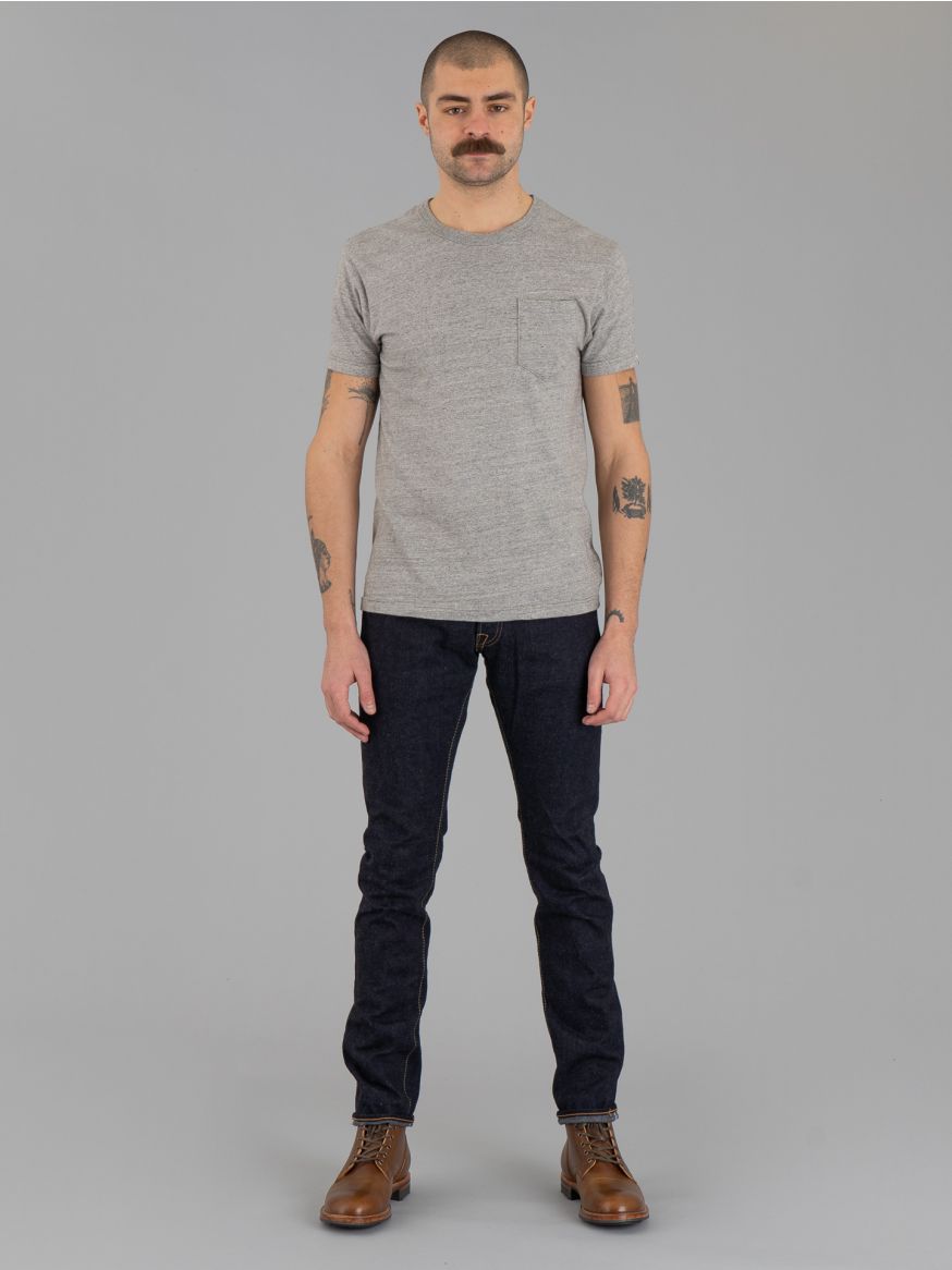 Pure Blue Japan BRK-013-ID Broken Twill Jeans - Slim Tapered