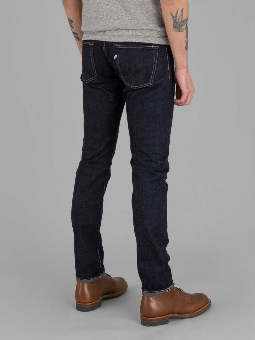 Pure Blue Japan BRK-013-ID Broken Twill Jeans - Slim Tapered