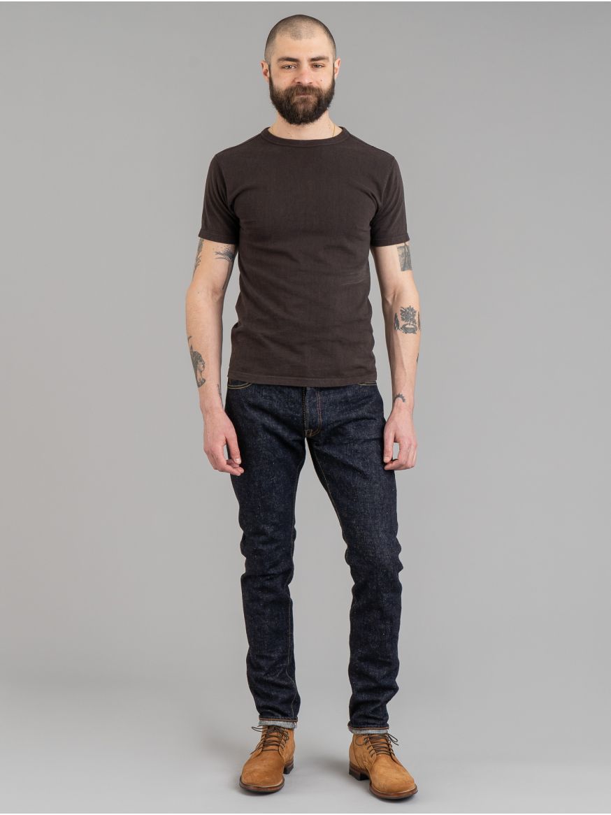 Pure Blue Japan SLB-019 Slub Denim Jeans - Relaxed Tapered