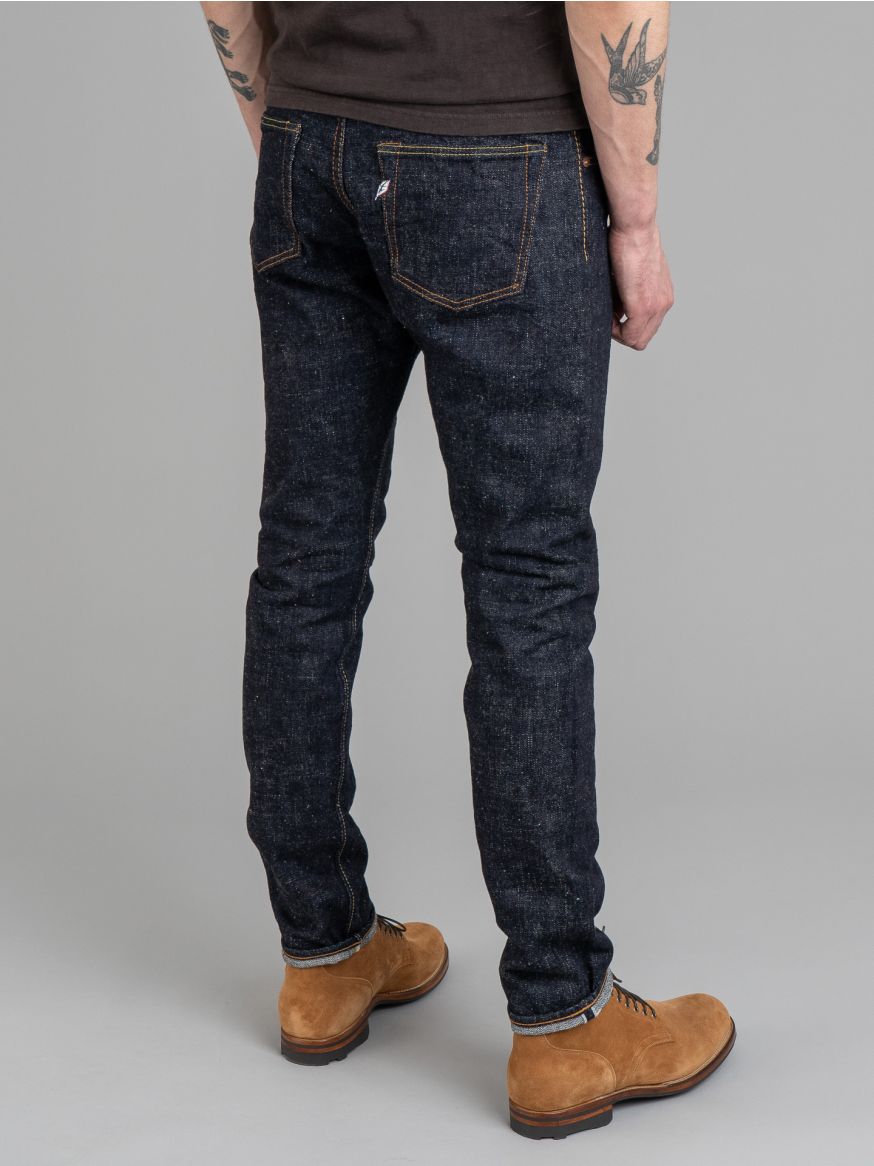 Pure Blue Japan SLB-019 Slub Denim Jeans - Relaxed Tapered