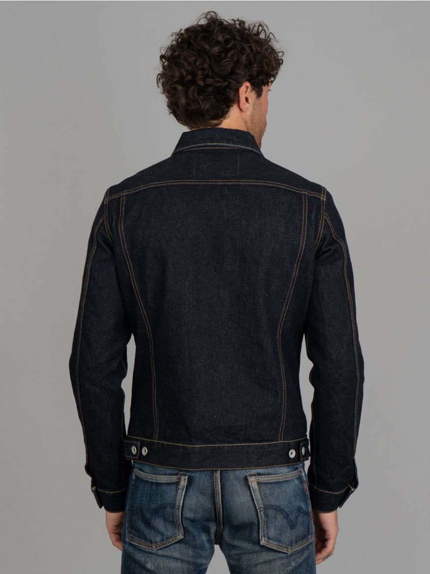 Iron Heart 14oz Selvedge Denim Modified Type III Jacket - Indigo