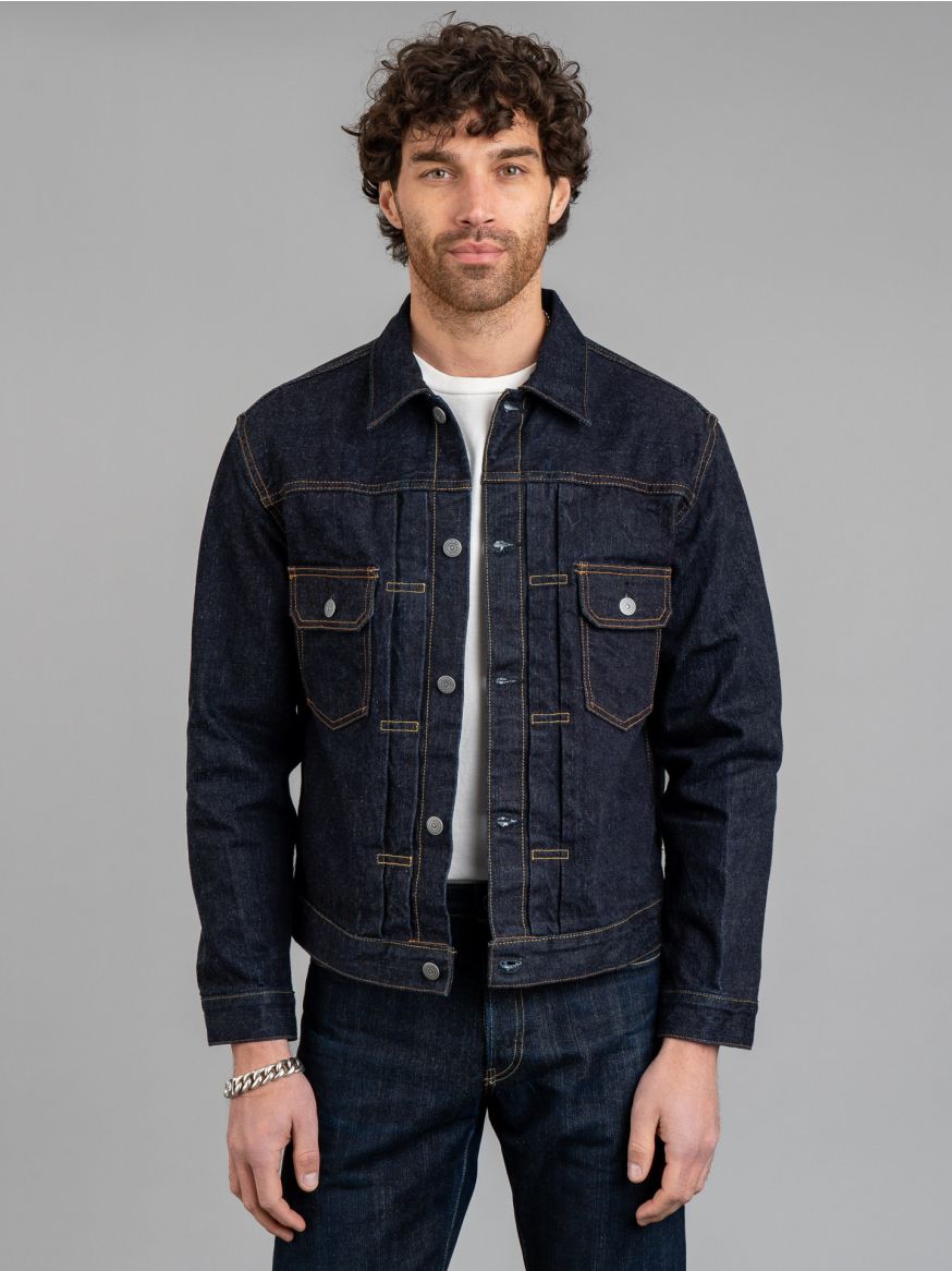 The Flat Head '50s Type II Denim Jacket - Indigo