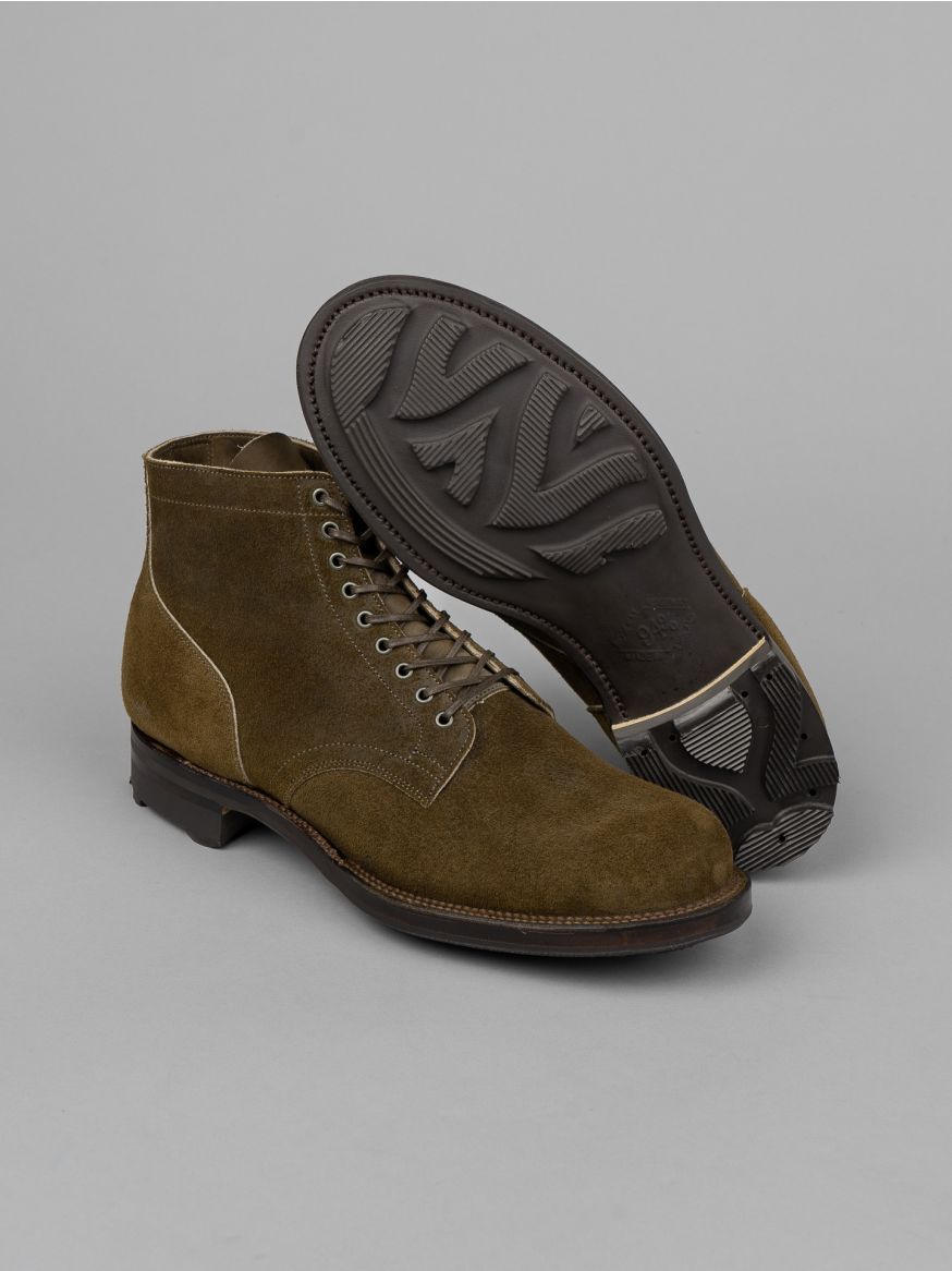 Viberg Service Boot - Mushroom Chamois Roughout - 2040