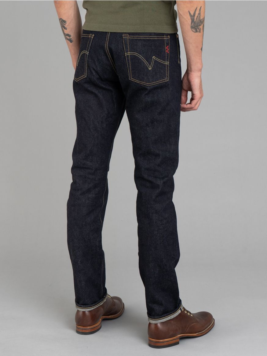 Iron Heart 14oz Indigo Selvedge Jeans IH-888S-142 - Relaxed Tapered