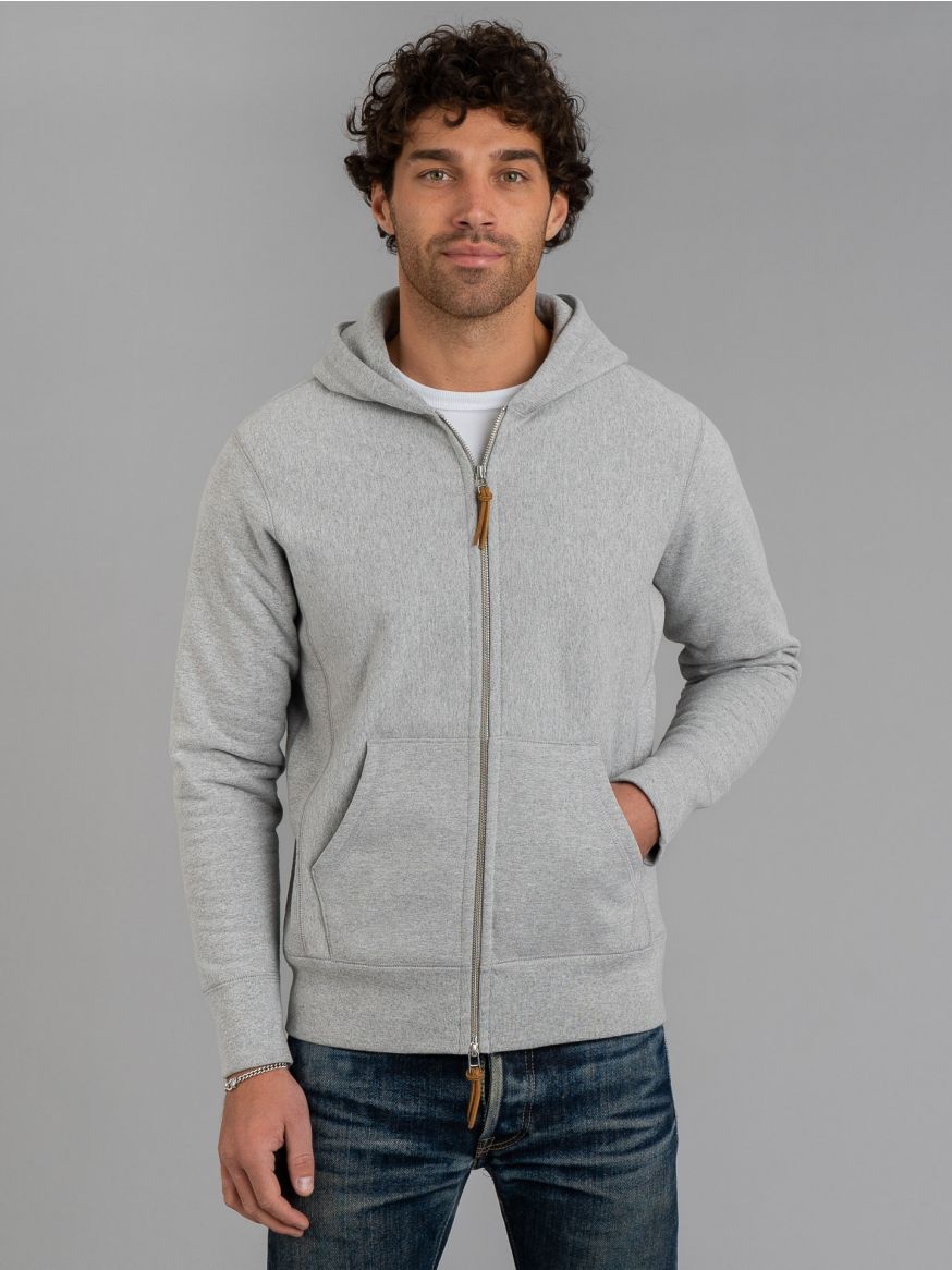 3sixteen Heavyweight Hoodie - Heather Grey