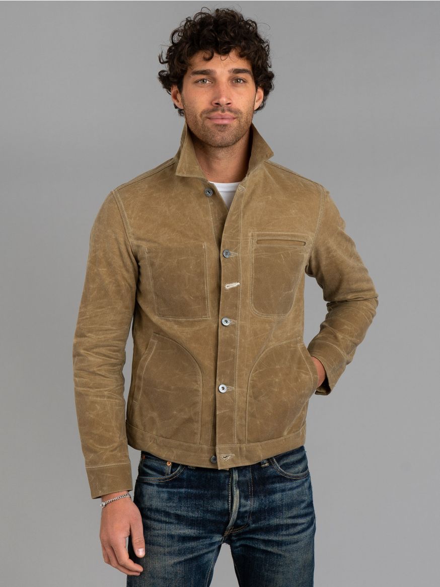 Rogue Territory Waxed Canvas Supply Jacket - Tan Ridgeline