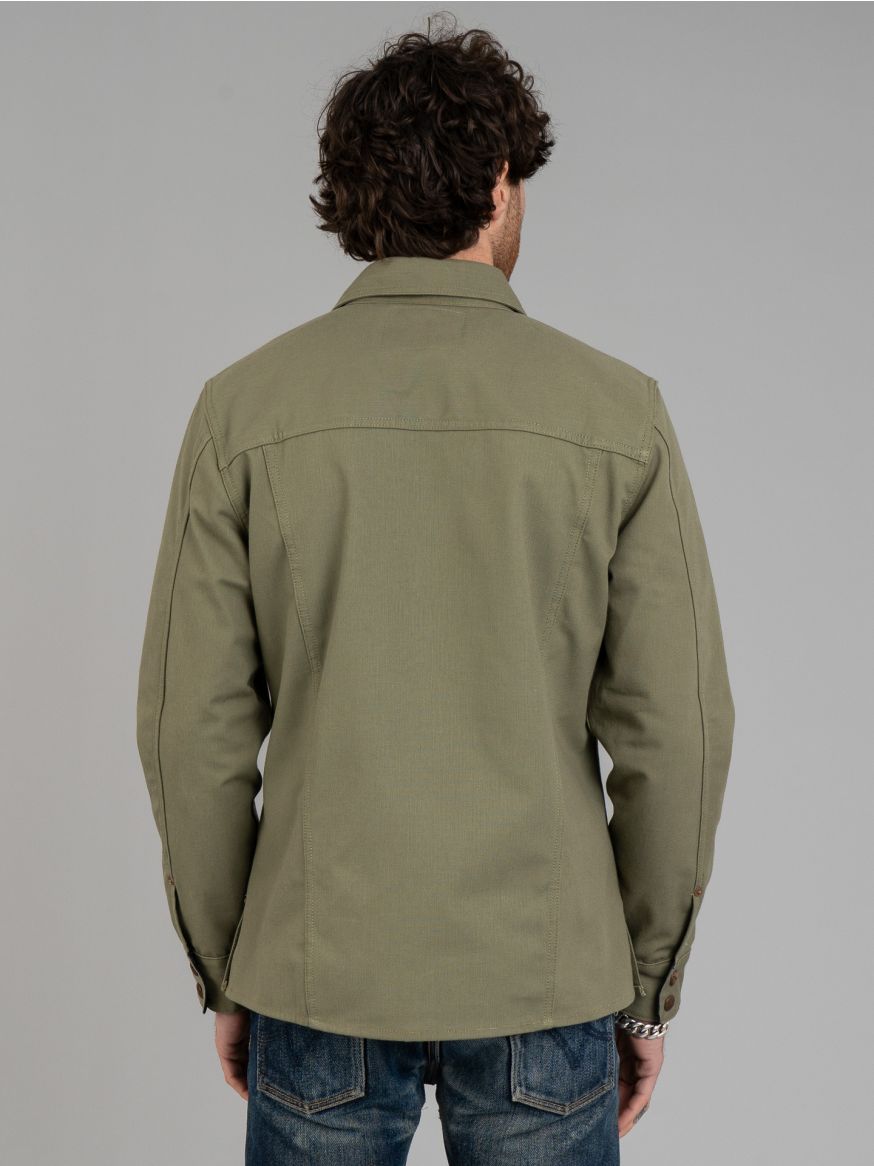 Indigofera Copeland Shirt - Green Duck Canvas