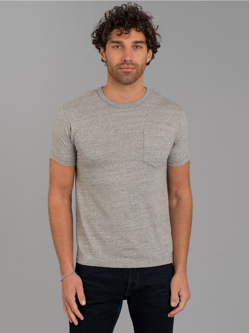 UES Ramayana Pocket T Shirt - Grey