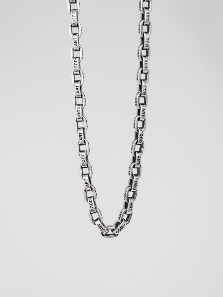 Good Art Sterling Silver Pequeño A Mano Chain