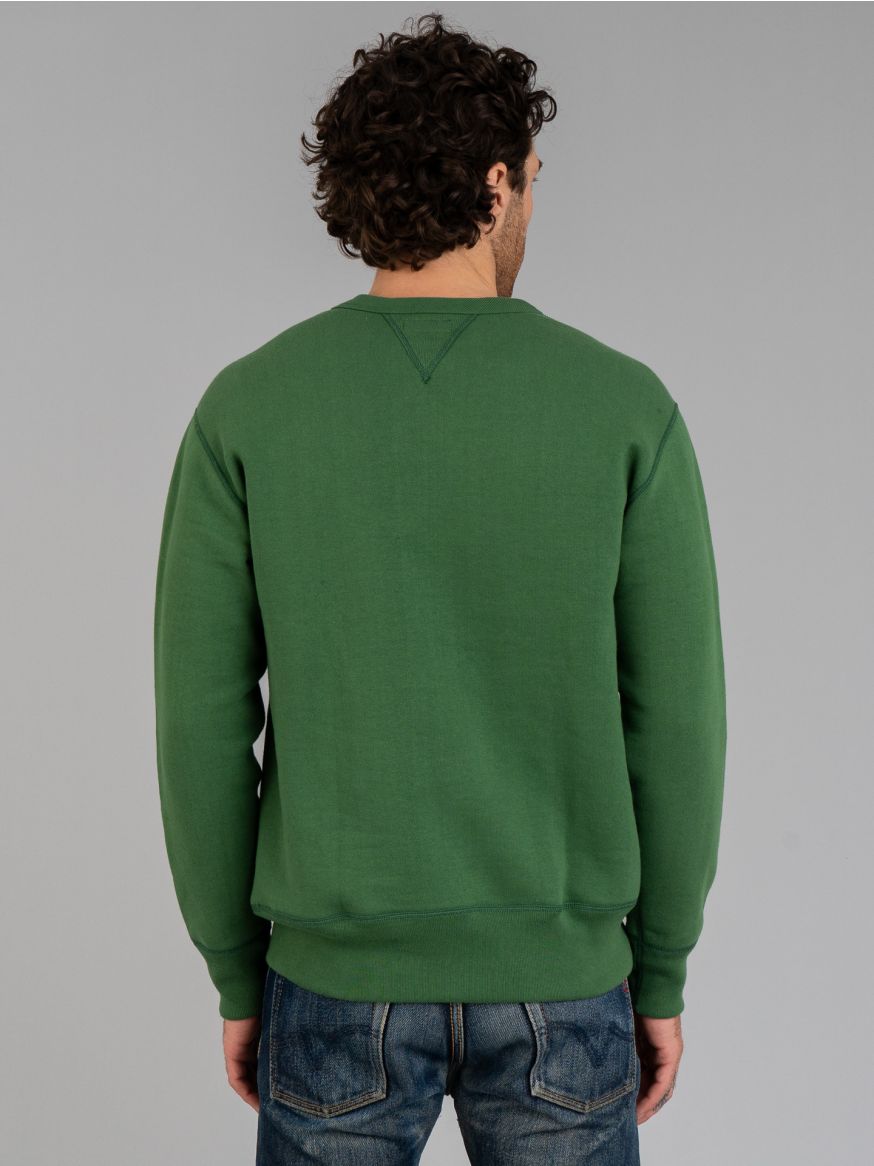 The Real McCoy's 10oz Loopwheeled Crewneck Sweatshirt - Shamrock