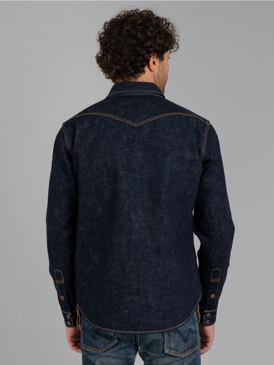 Iron Heart IHSH-292 18oz Vintage Selvedge Denim CPO - Indigo