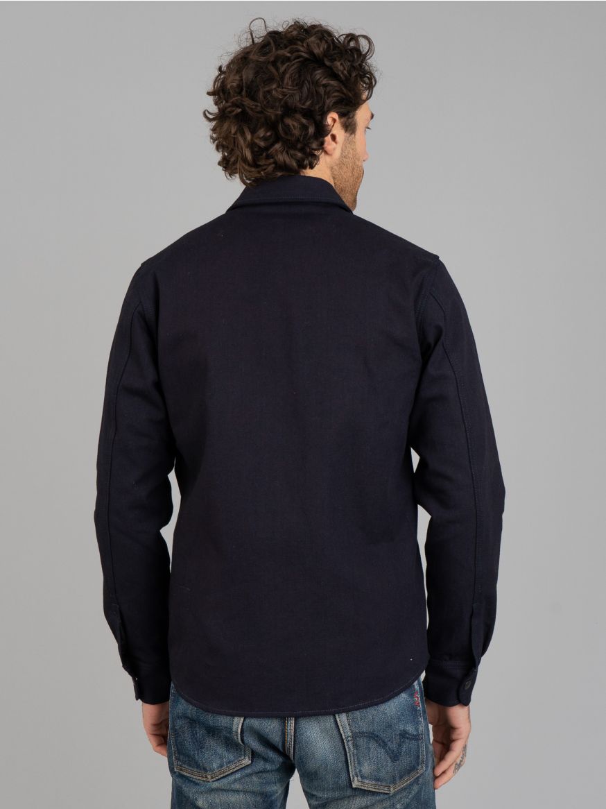 Rogue Territory Lined Service Shirt - Indigo Selvedge Canvas