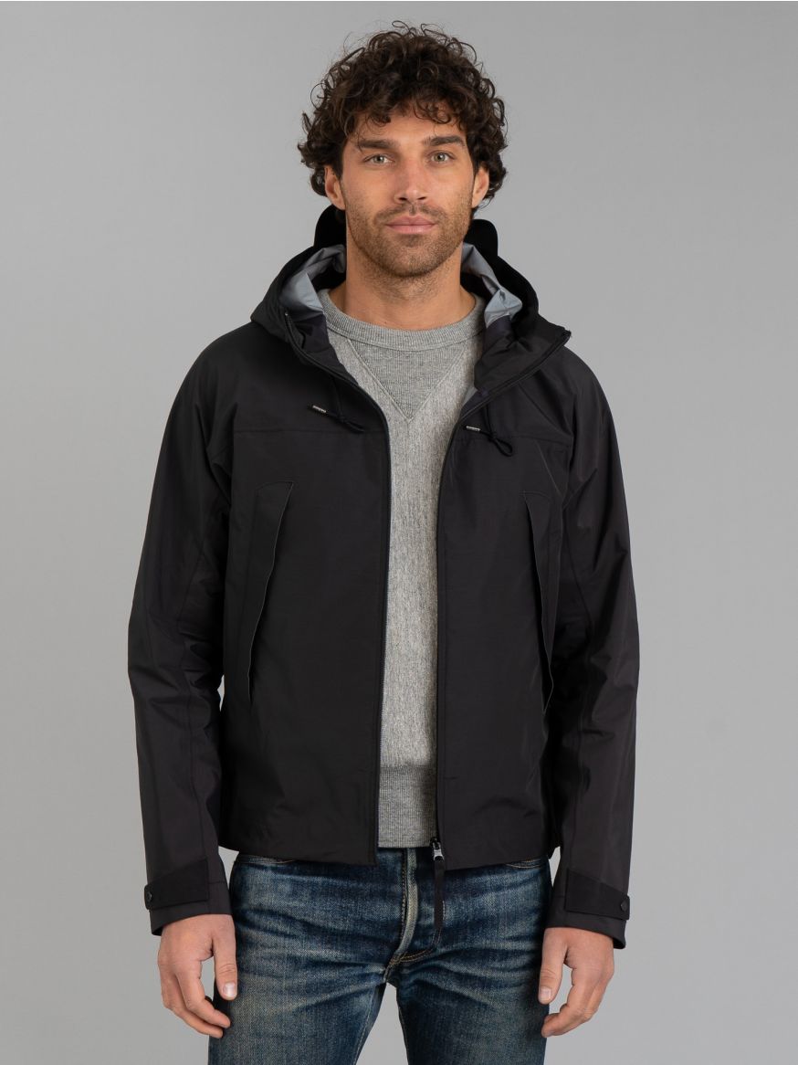 Ten c Bonded Anorak - Black