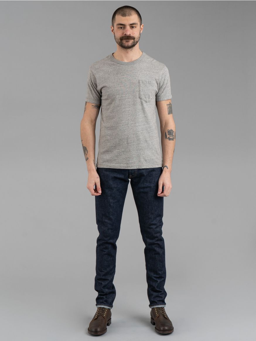 Indigofera Nash Shiroyama 18 oz. Jeans - Rinsed - High Tapered