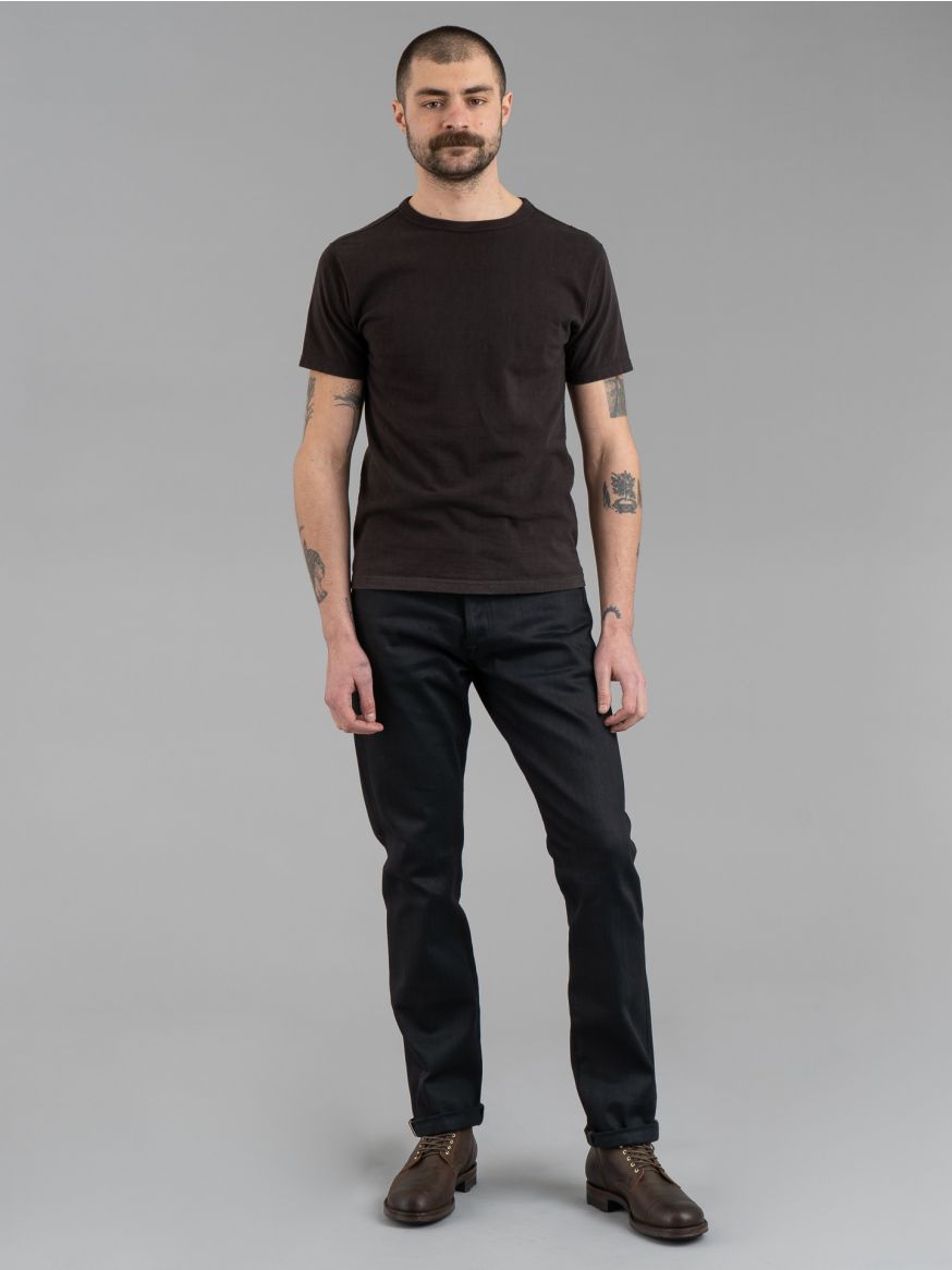 Indigofera Buck Gunpowder Selvedge Jeans - Relaxed Tapered