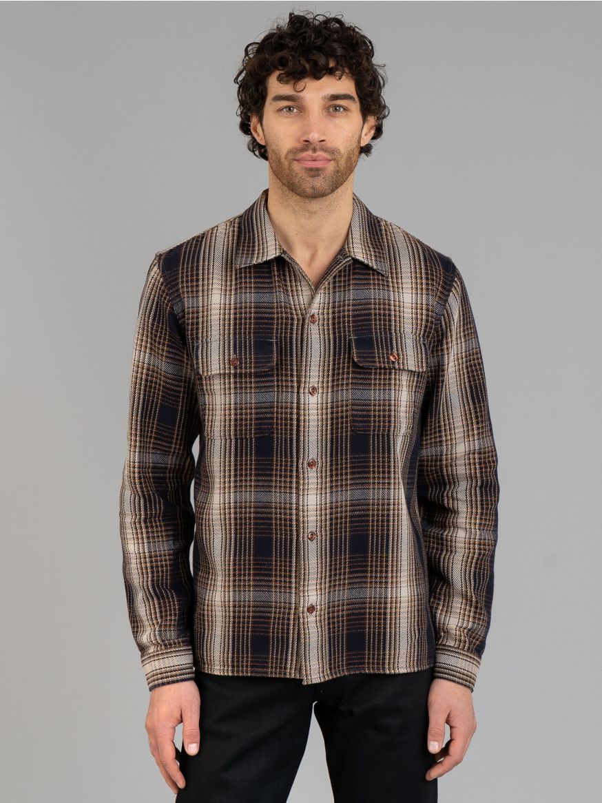 Indigofera Webster Shirt - Twill Check