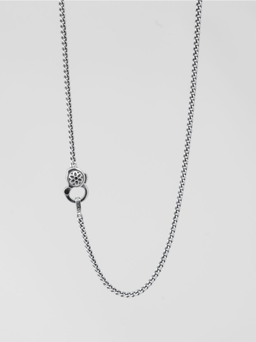 Good Art Sterling Silver Curb Chain Necklace - 4A