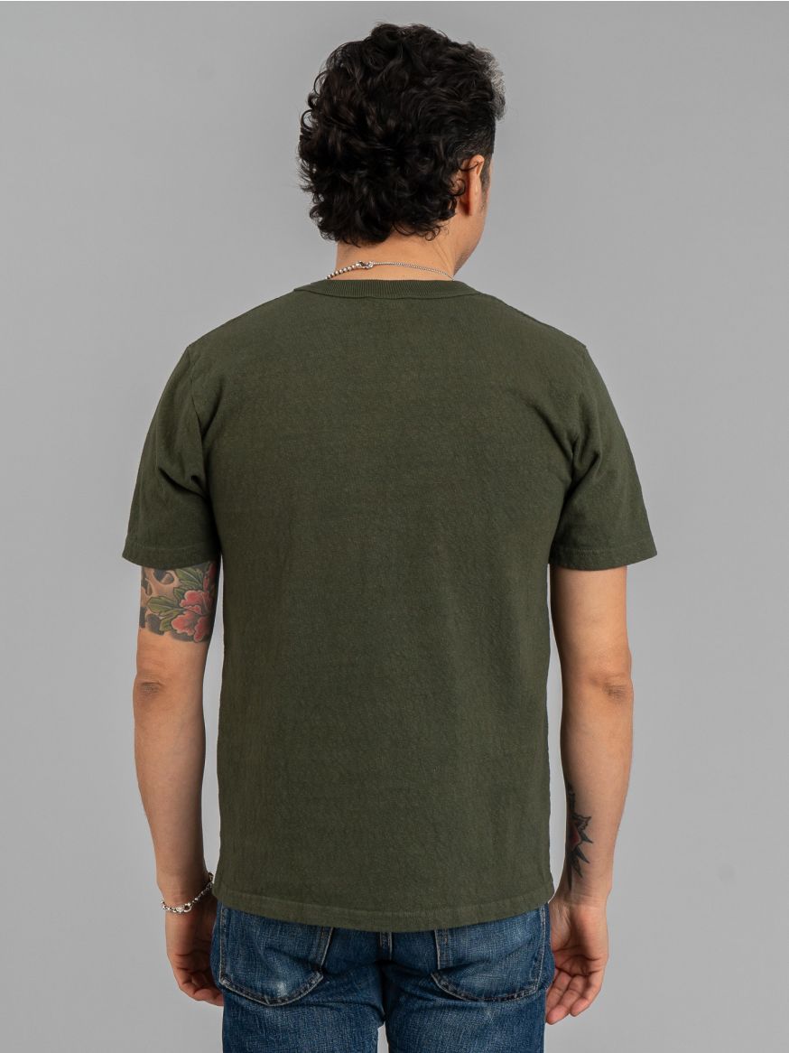 UES No.8 Slub Nep T Shirt - Green